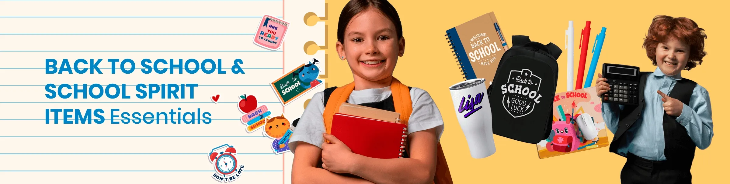 ImprintNow.co.nz Back to School/School Spirit Items