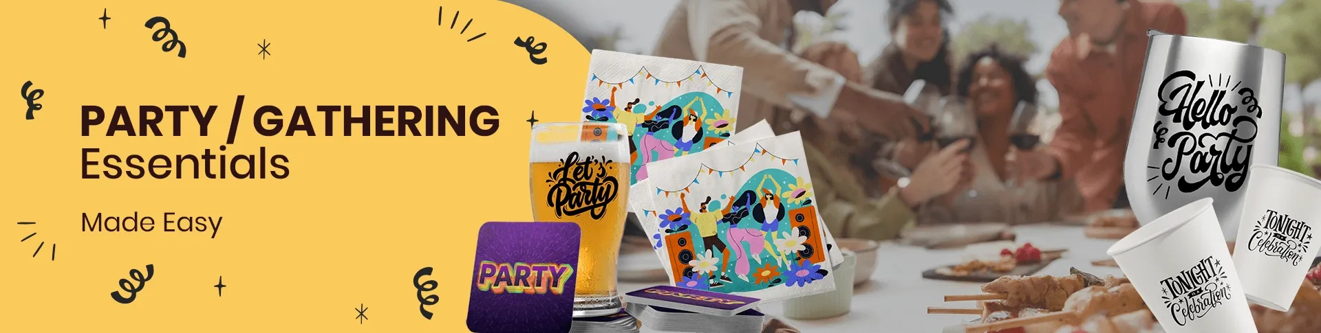 ImprintNow.co.nz Party/Gathering Essentials