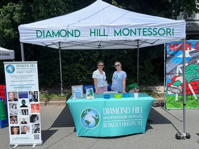 Custom Rectangle Table Covers - Local street fair