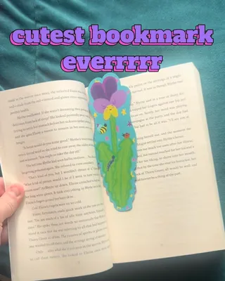 I have a monthly mail club where I send out my art and I wanted to send a bookmark so cute wish I got them thicker but thats on me