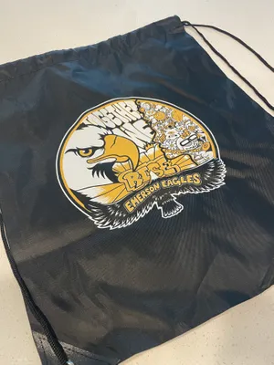Very happy with how our bags turned out They took our student illustration and converted it into a usable screen print