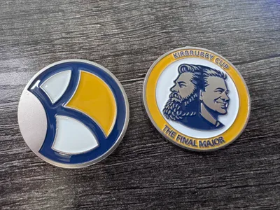 Golf Tournament Challenge CoinBall Markers