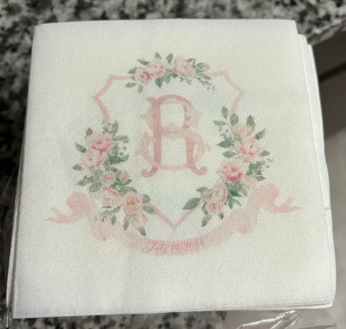 ImprintNow.co.nz - Custom Linen Beverage Napkin