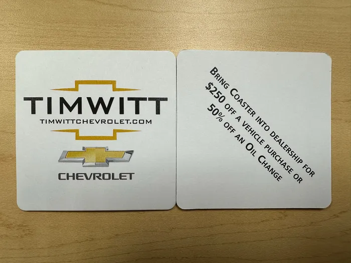 ImprintNow.co.nz - Super Absorbent Bar Coaster