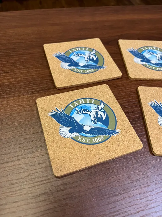 ImprintNow.co.nz - Cork Coasters
