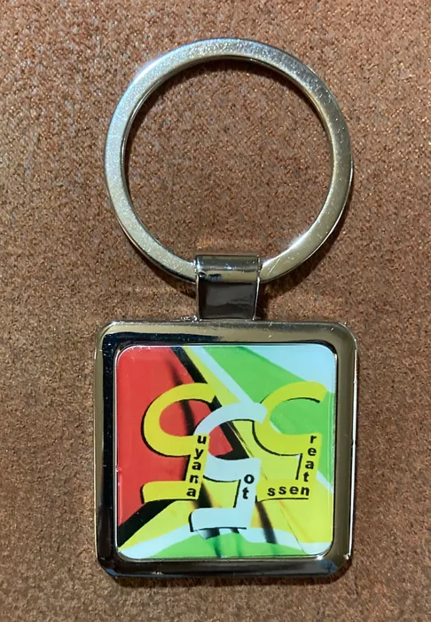 ImprintNow.co.nz - Epoxy Square Metal Keychain