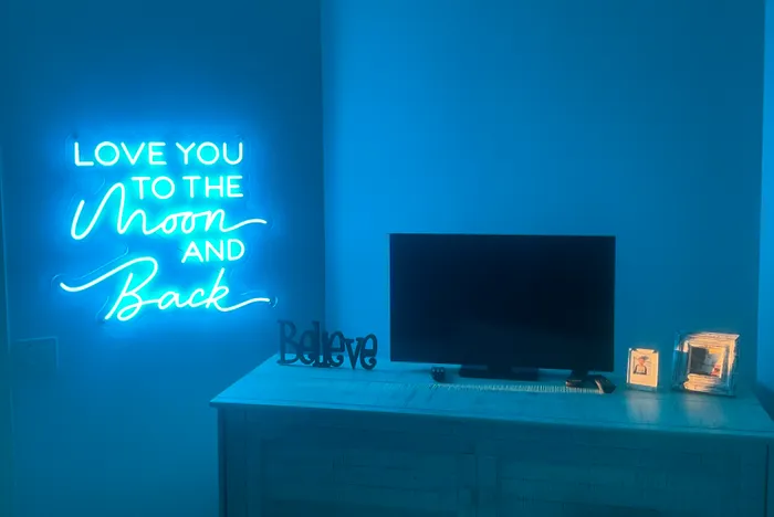 ImprintNow.co.nz - I Love You To The Moon And Back Neon Sign