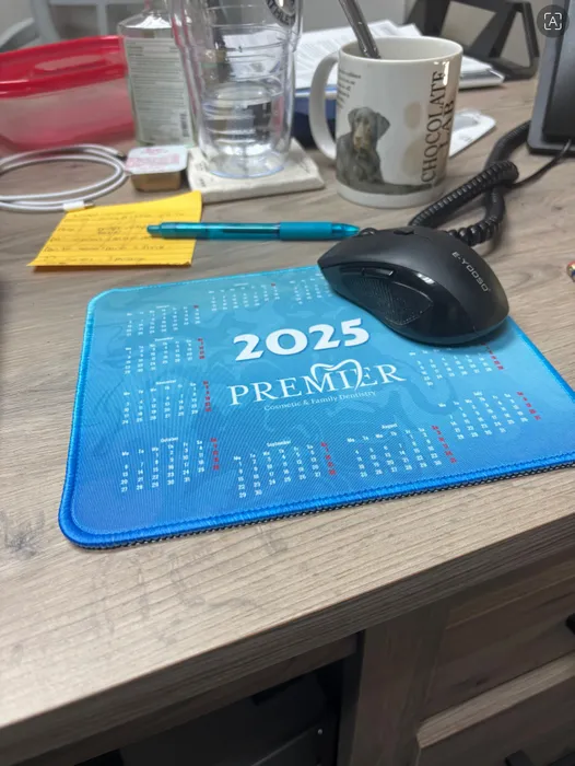 ImprintNow.co.nz - Light Blue Calendar Mouse Pad