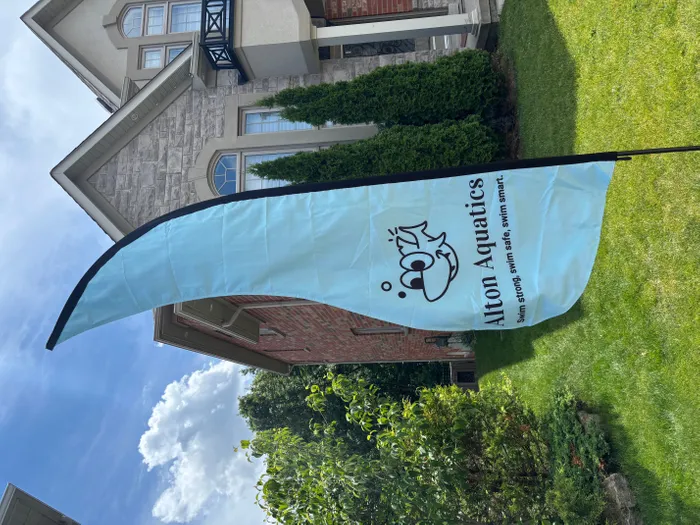 ImprintNow.co.nz - Shark Fin Flag