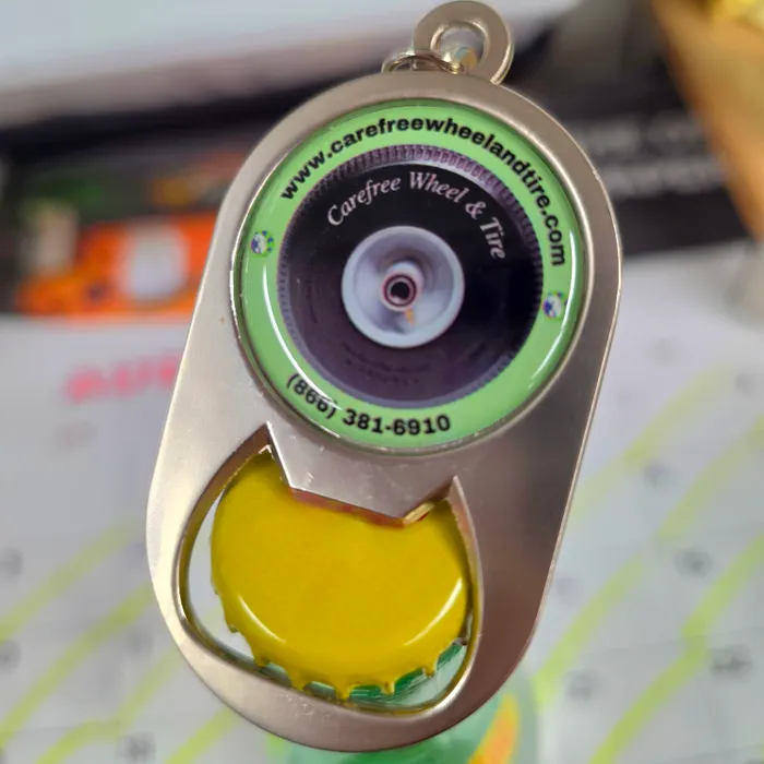 ImprintNow.co.nz - Multi-use Alloy Bottle Opener Keychain