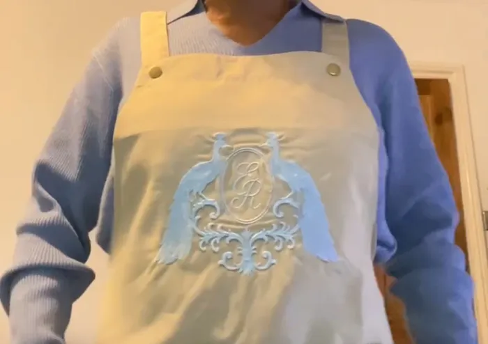 ImprintNow.co.nz - Apron with Happy Bear Patch