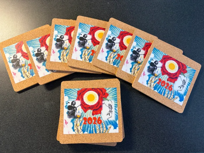 ImprintNow.co.nz - Cork Coasters