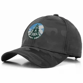 Dark Camou Polyester Baseball Cap - Imprint Now - NZ