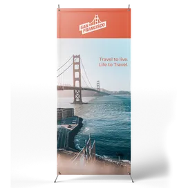 Korean Style X Banner Stands - Imprint Now - NZ