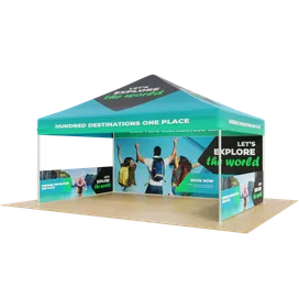 Custom Outdoor Canopy Tents Waterproof 4.6 m x 3 m - Imprint Now - NZ