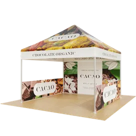 Custom Outdoor Canopy Tents 3 m x 3 m - Imprint Now - NZ