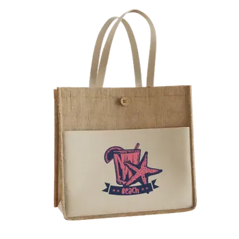 Jute Tote Bags - Imprint Now - NZ