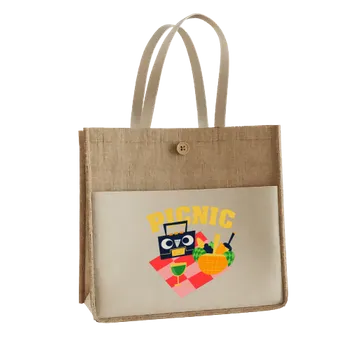 Jute Tote Bags - Imprint Now - NZ