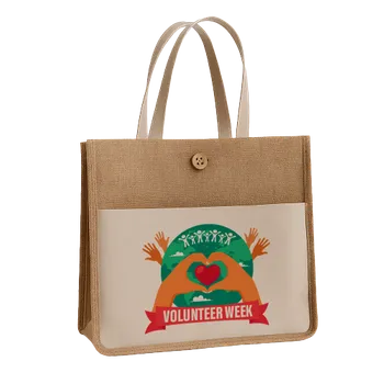 Jute Tote Bags - Imprint Now - NZ
