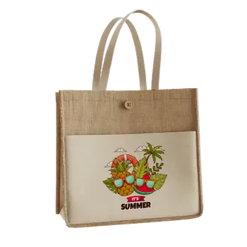 Jute Tote Bags - Imprint Now - NZ