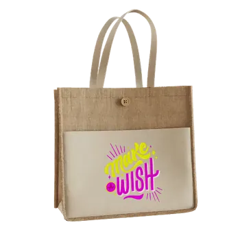 Jute Tote Bags - Imprint Now - NZ
