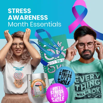Stress Awareness Month Essentials - Imprint Now - NZ