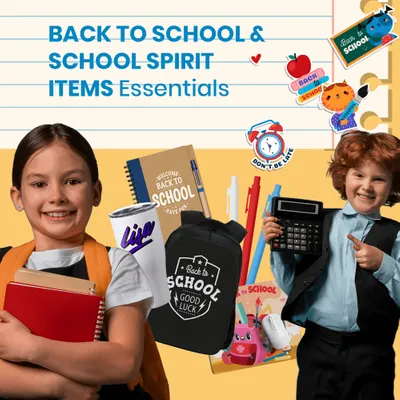 Back to School/School Spirit Items Essentials - Imprint Now - NZ