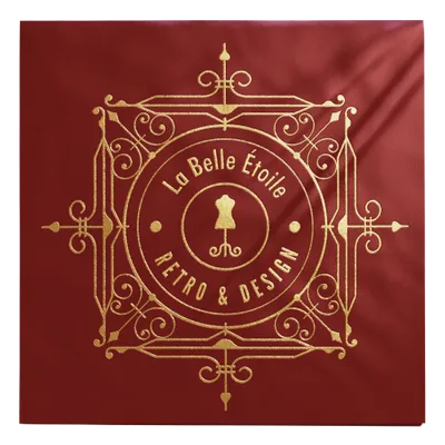 Foil Embossed Cloth Napkin Foil Embossed Cloth Napkin - Imprint Now - NZ