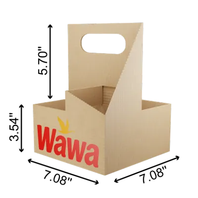 4 Cup Carrier 4 Cup Carrier - Imprint Now - NZ