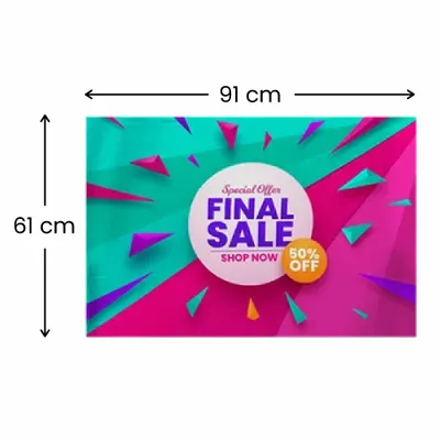 91 x 61 cm - Imprint Now - NZ