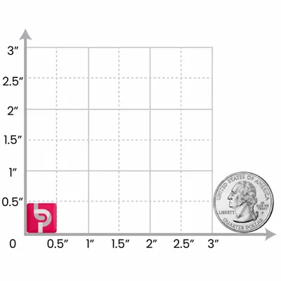 0.50 inch 1.5 cm - Imprint Now - NZ