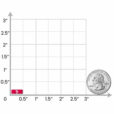 0.50 inch 1.5 cm - Imprint Now - NZ