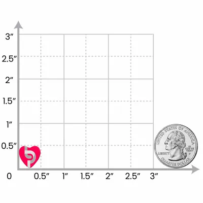 0.50 inch 1.5 cm - Imprint Now - NZ