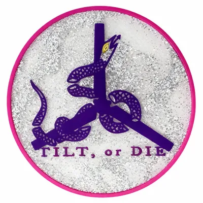 Silver Glitter PVC - Imprint Now - NZ