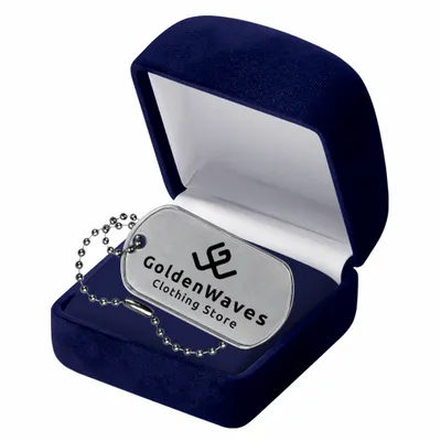 Blue Velvet Box - Imprint Now - NZ