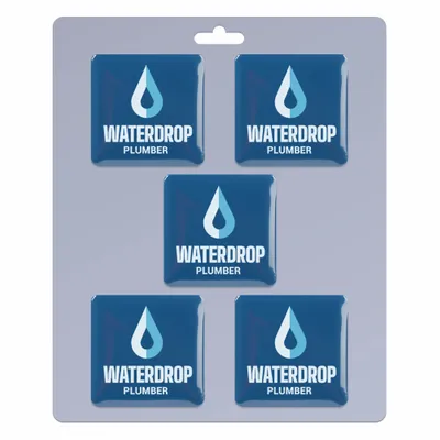 5 pack_Square Lapel Pin 1.25 inch