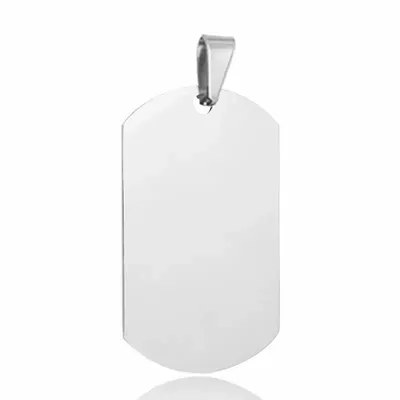 Dog tag: 25 mm x 51 mm - Imprint Now - NZ
