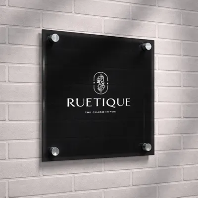 Transparent Black - Imprint Now - NZ