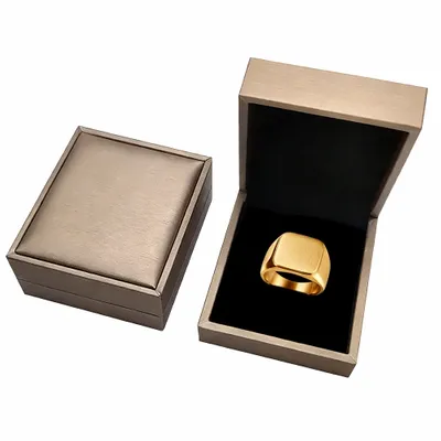 Gold PU Box - Imprint Now - NZ