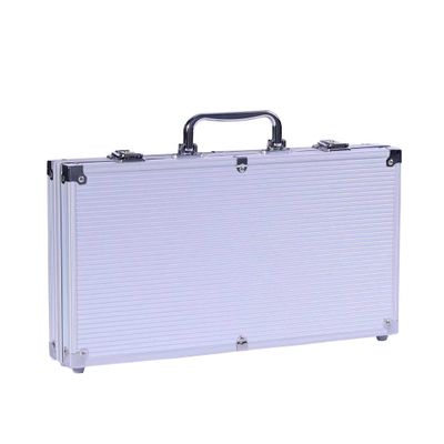 200ct Aluminium Poker Chip Cases