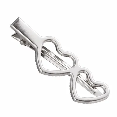 Double Heart Open Clip - Imprint Now - NZ