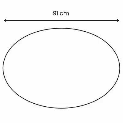 91 cm
