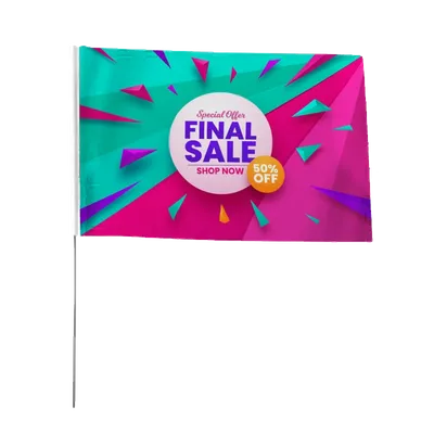 Hand Flag - Imprint Now - NZ