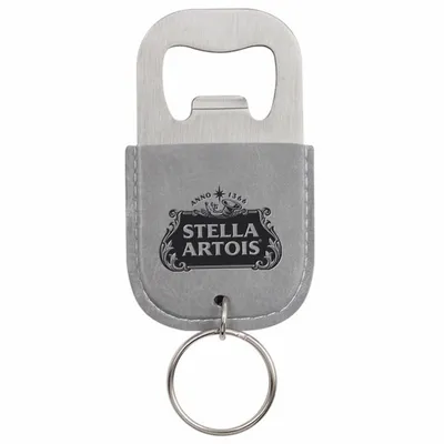 Leather Bottle Opener Keychain - Imprint Now - NZ