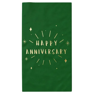 Custom Foil Stamped Towel Napkin - Imprint Now - NZ