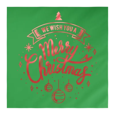 Custom Foil Stamped Luncheon Napkin - Imprint Now - NZ