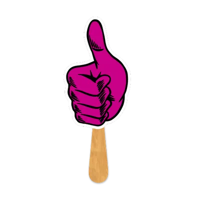 Thumbs Up Hand Fans