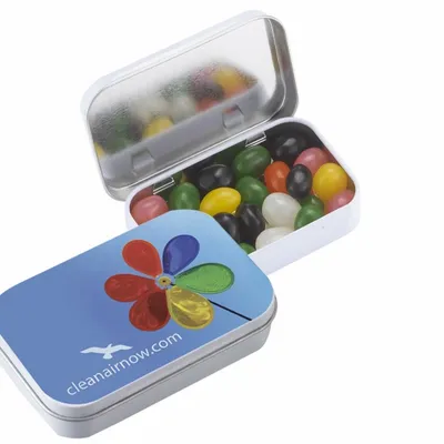 Rectangular Tin - Jelly Beans - Imprint Now - NZ