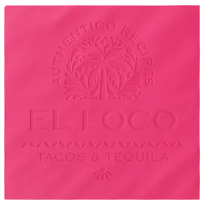 Custom Debossed Dinner Napkin - Imprint Now - NZ