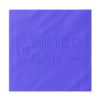 Custom Debossed Beverage Napkin - Imprint Now - NZ